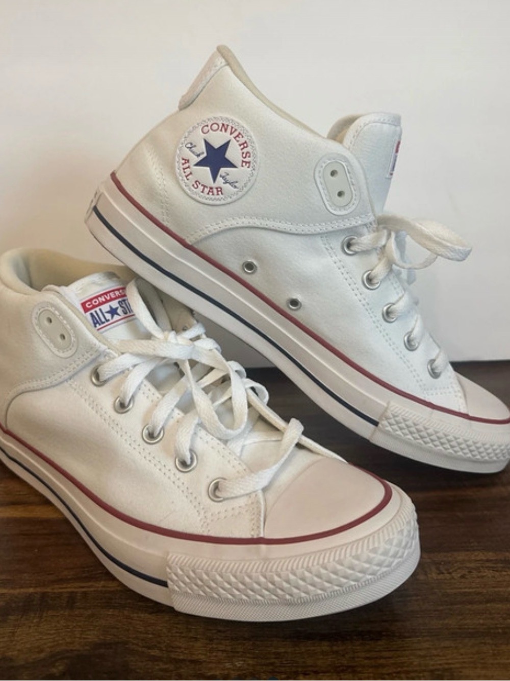 Converse White All Star High Top Sneakers